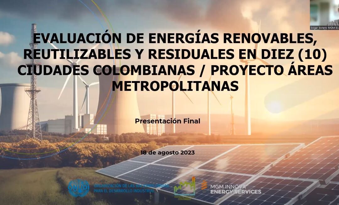 Seminario: inventario de energías renovables aplicables a los distritos térmicos